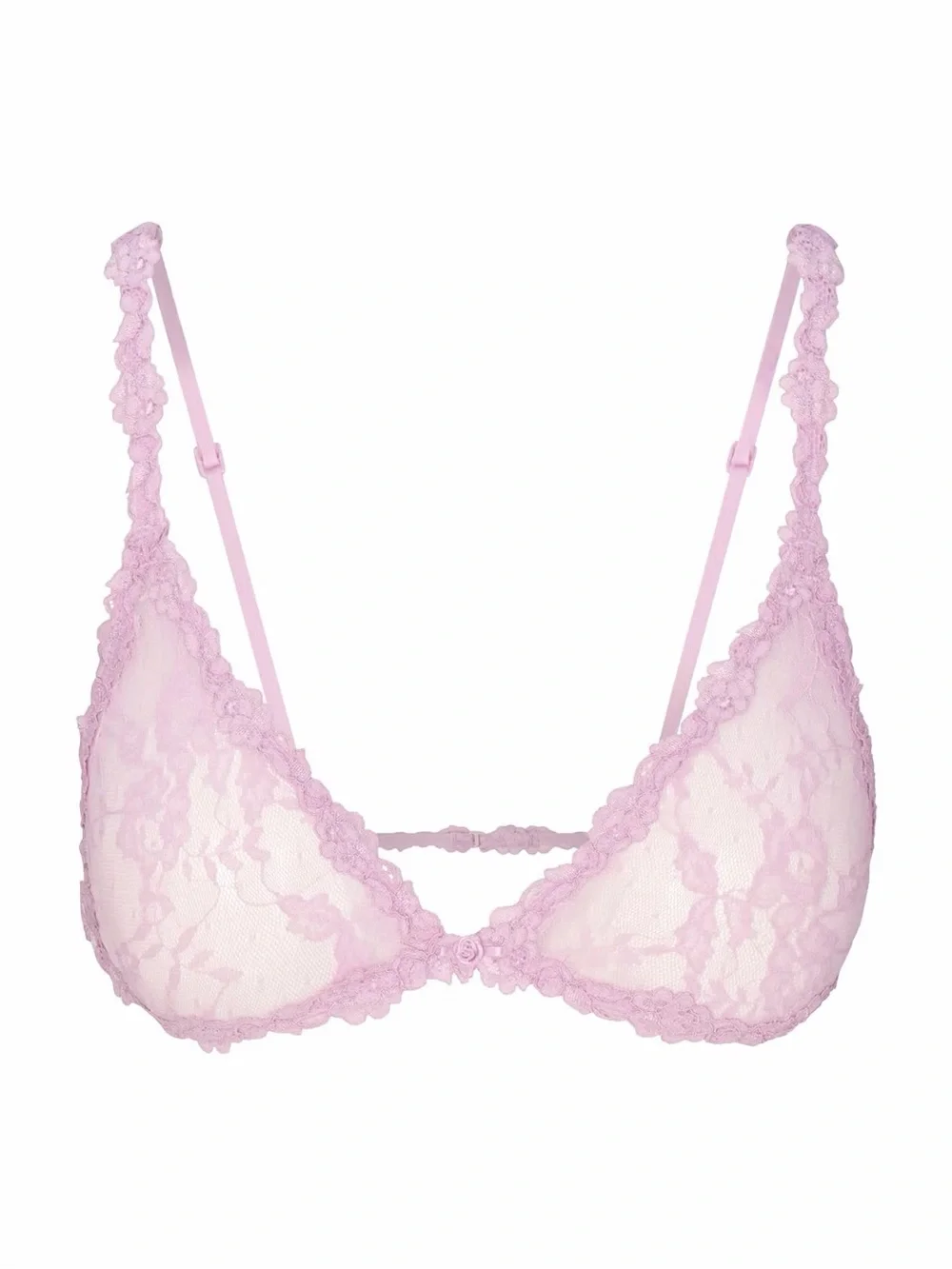 Skims Triangle Bralette - Baby Pink - Picture 1 of 5